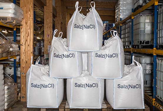 Lager- und Produktionskapazitäten bei der Saline Stadtilm GmbH